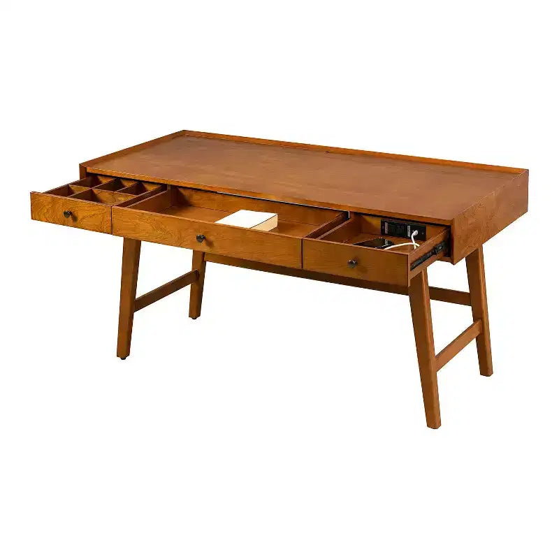 Desk With Built in Outlets