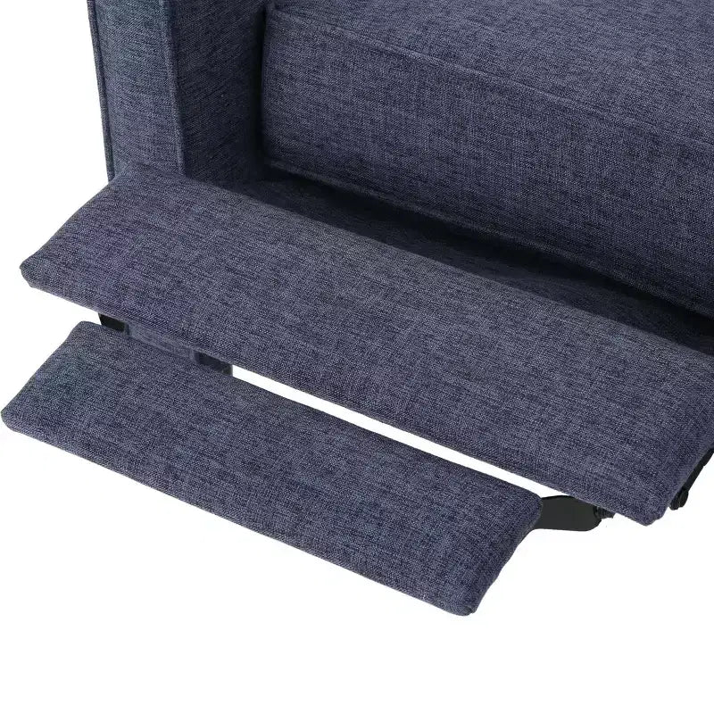 Mid Century Modern Tufted Pushback Recliners (Set of 2)