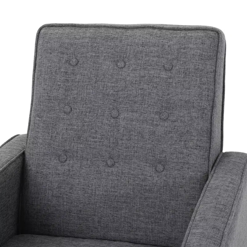 Mid Century Modern Tufted Pushback Recliners (Set of 2)