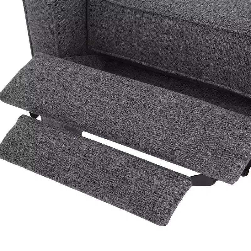 Mid Century Modern Tufted Pushback Recliners (Set of 2)