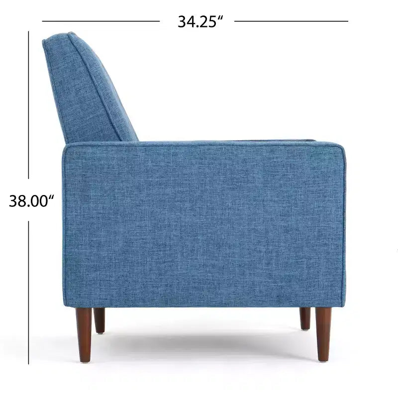 Mid Century Modern Tufted Pushback Recliners (Set of 2)