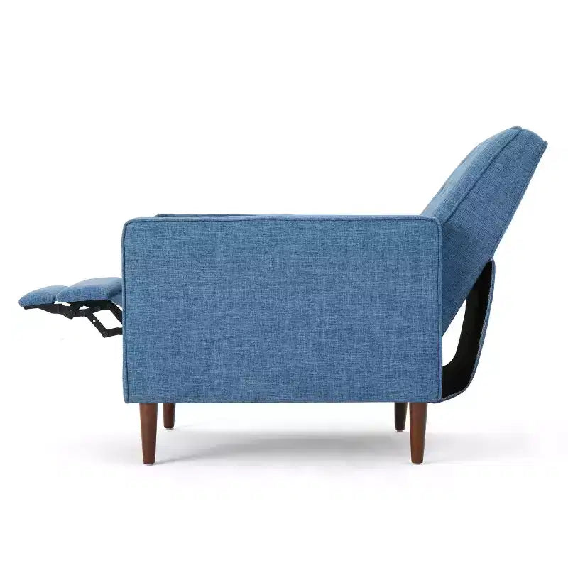 Mid Century Modern Tufted Pushback Recliners (Set of 2)