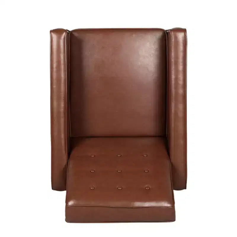 Mid Century Modern Tufted Pushback Recliners (Set of 2)