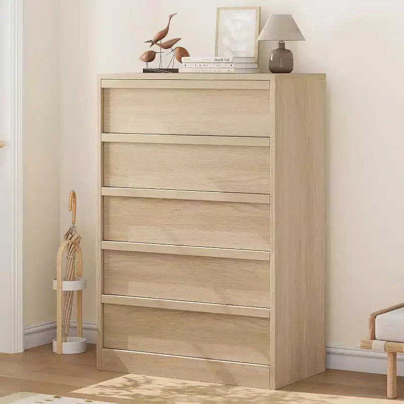 Cassettiera a 5/7 cassetti per camera da letto, cassettiera alta moderna con ampio spazio contenitivo, mobile organizer in legno per soggiorno, cameretta e ingresso